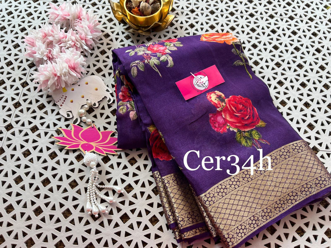 Premium quality Blue Color and intricate designs.
