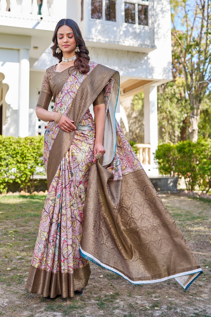 Radiate Royalty: Handloom Raw Silk Sarees with Lavish Pallus