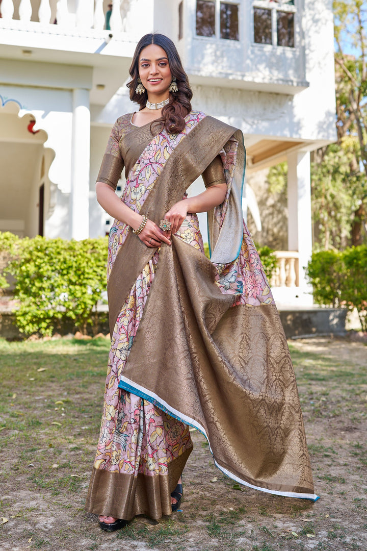 Radiate Royalty: Handloom Raw Silk Sarees with Lavish Pallus