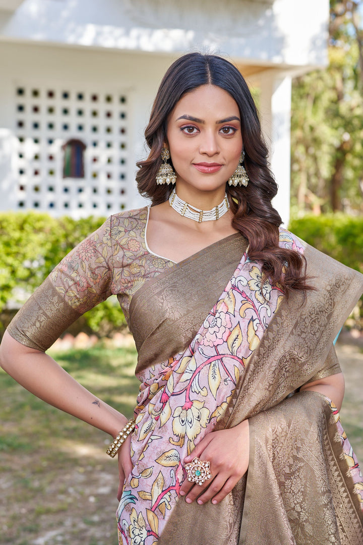 Radiate Royalty: Handloom Raw Silk Sarees with Lavish Pallus