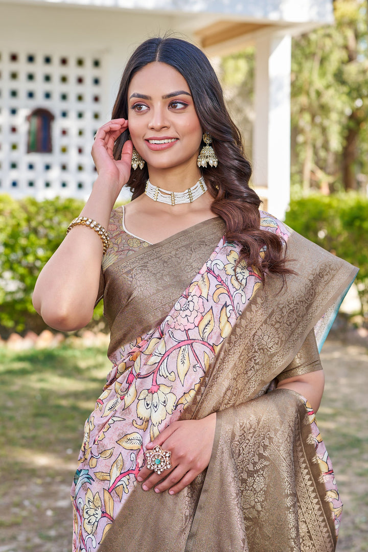 Radiate Royalty: Handloom Raw Silk Sarees with Lavish Pallus