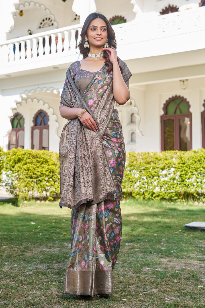 The Heritage Edit: Handloom Raw Silks with Artistic Rich Pallus