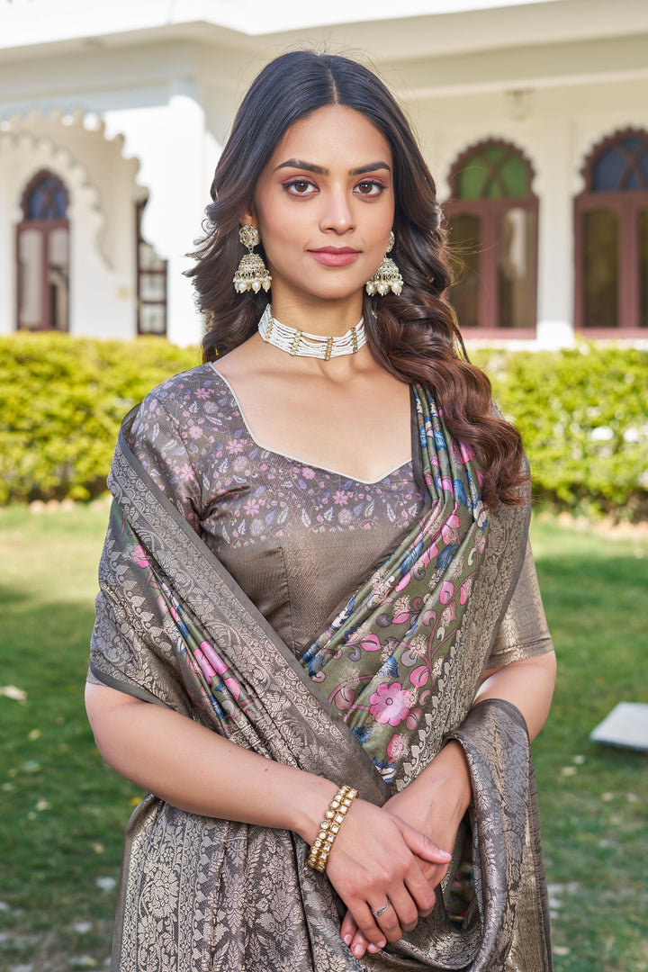 The Heritage Edit: Handloom Raw Silks with Artistic Rich Pallus