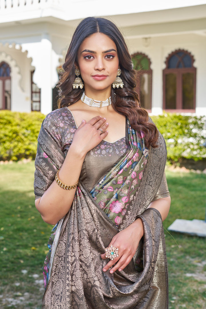 The Heritage Edit: Handloom Raw Silks with Artistic Rich Pallus