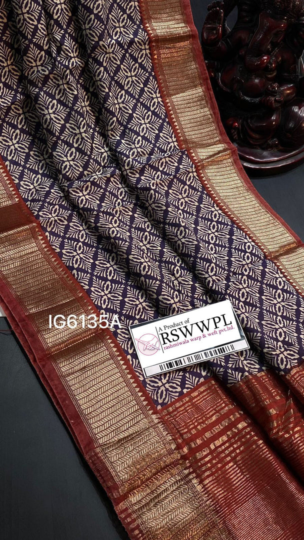 Exclusive Blue Assam Soft Silk Saree Digital Pattu Designer Wear