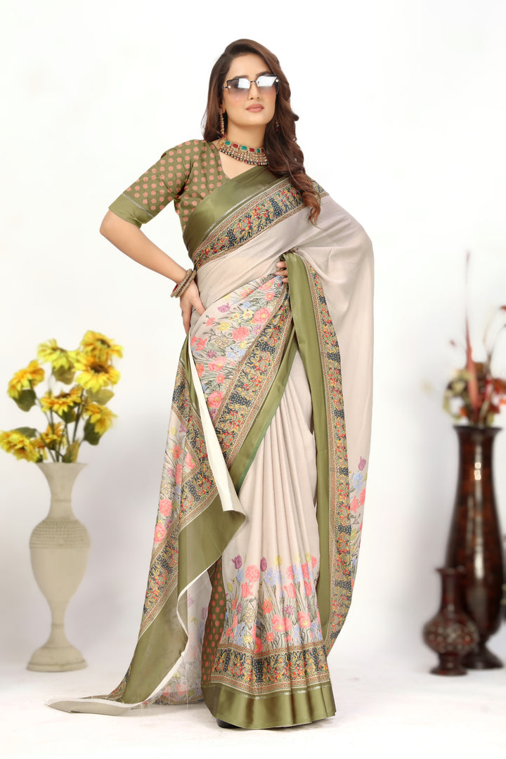 Unmatched Luxury: Viscose Georgette Sarees to Elevate Your Look