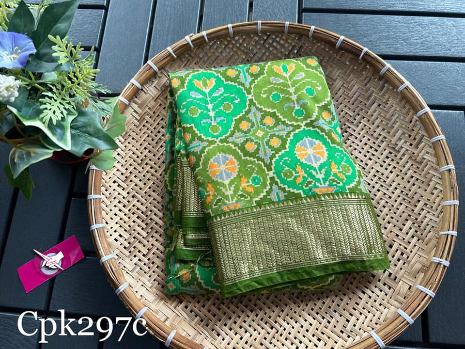 Handwoven Tussar Silk Saree Green With Soft Texture And Zari Accents