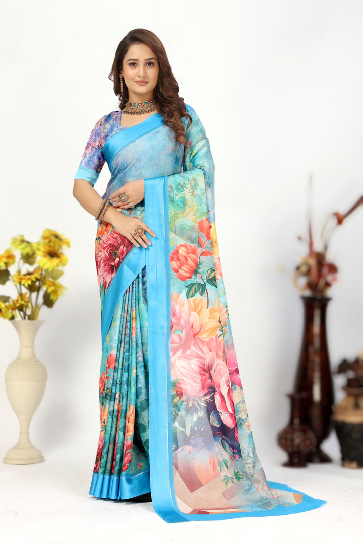 Soft, Stylish, and Stunning: Georgette Silk Sarees for You