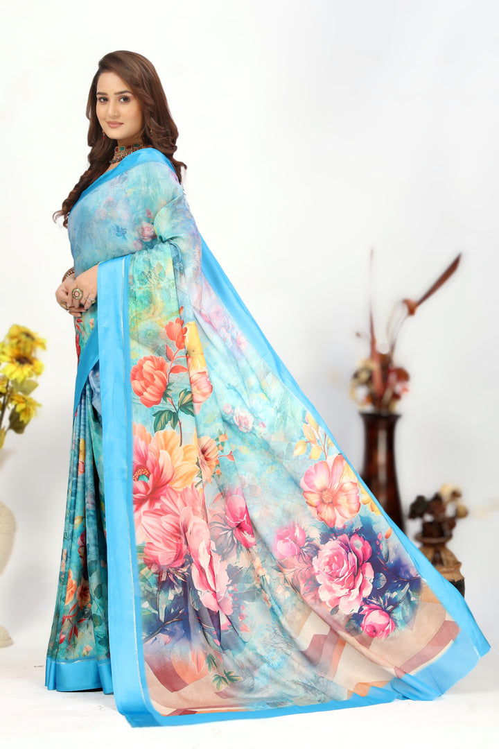 Soft, Stylish, and Stunning: Georgette Silk Sarees for You