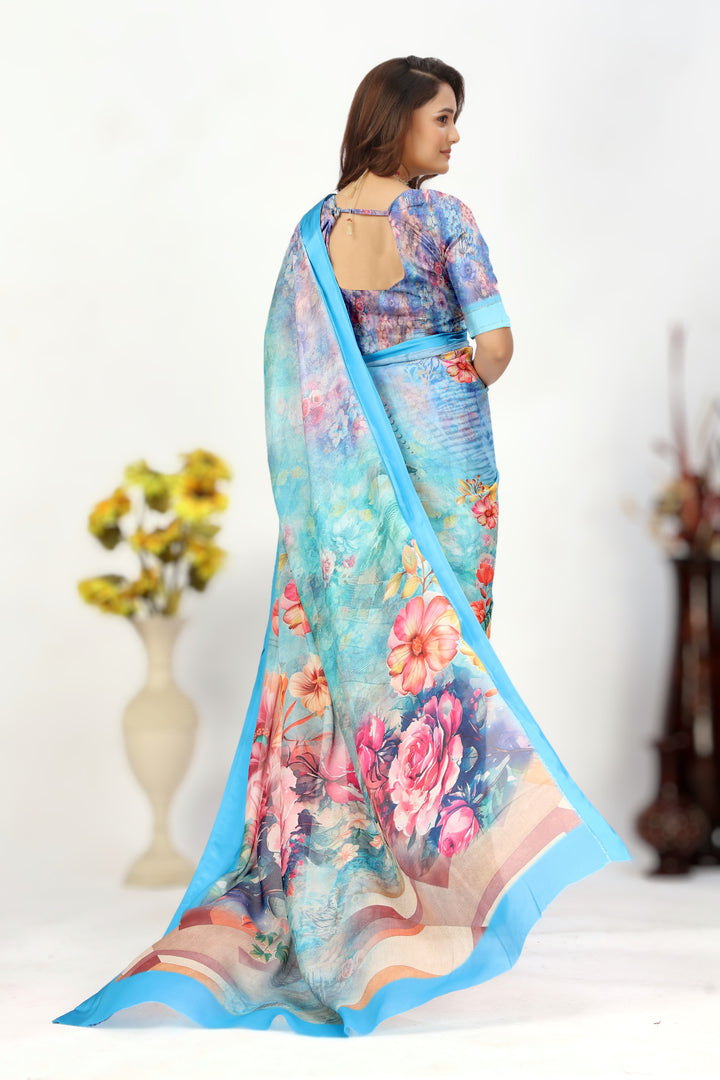 Soft, Stylish, and Stunning: Georgette Silk Sarees for You