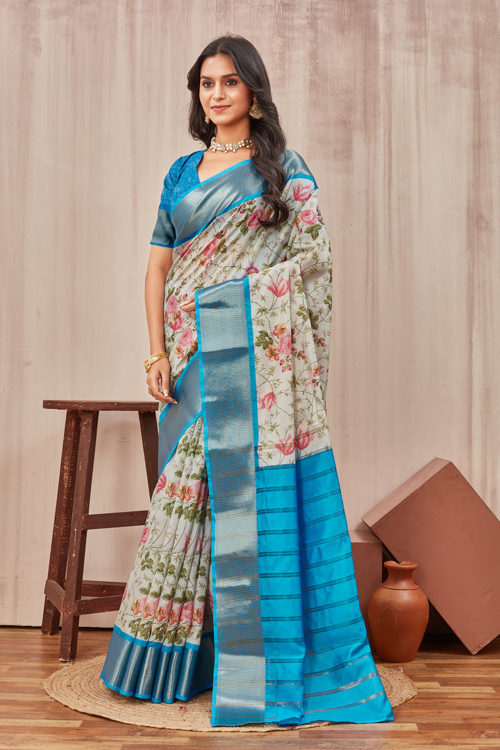 Digital Prints Meet Traditional Grace