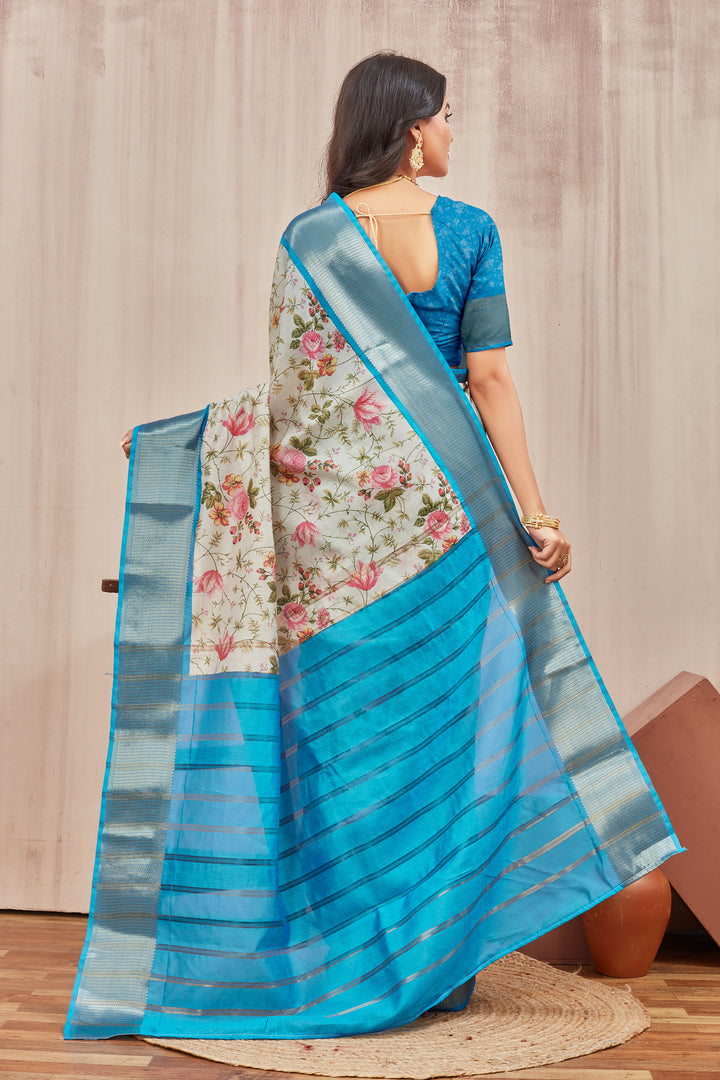 Digital Prints Meet Traditional Grace