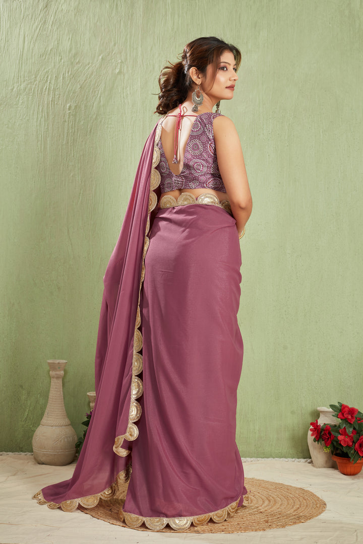 Fancy Lace Border Tissue Silks for Every Occasion