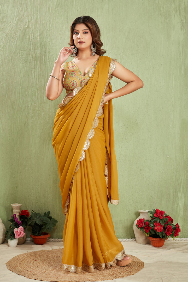 - Explore Our Collection of Soft Tissue Silk with Lace Embellishments