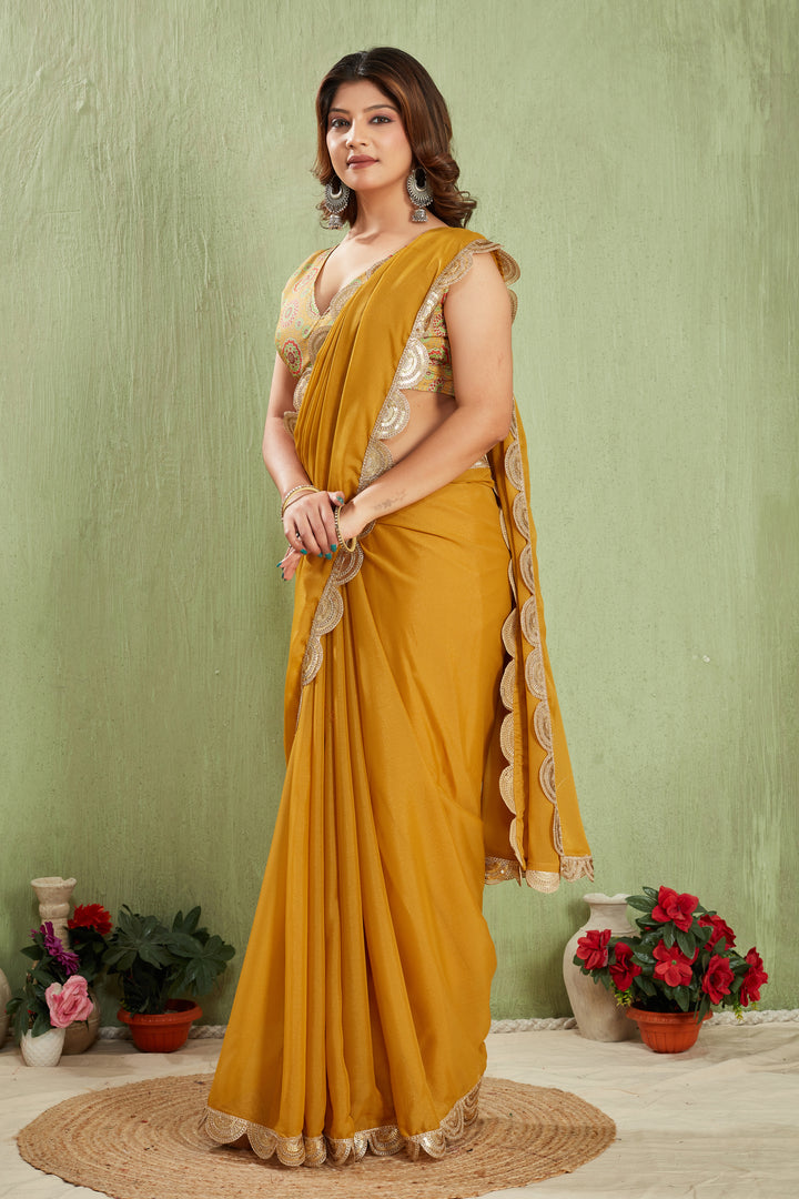 - Explore Our Collection of Soft Tissue Silk with Lace Embellishments