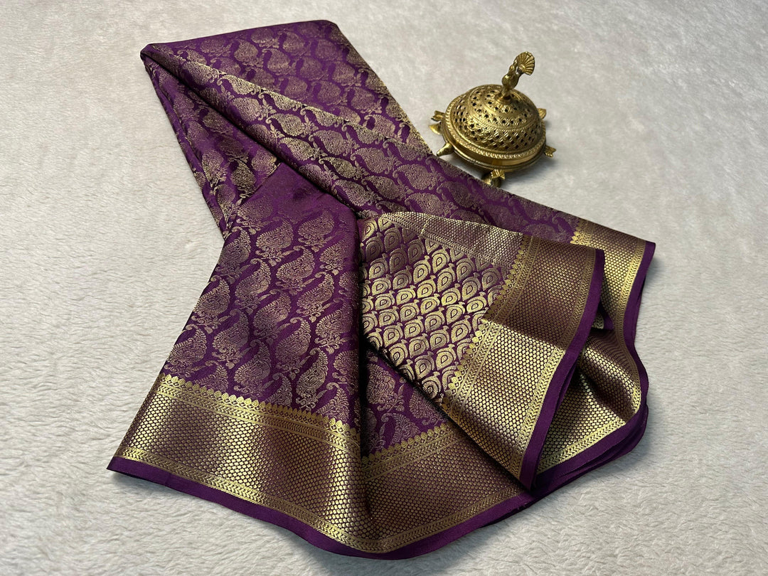 💞Beautiful Pure Brocade Mysore silk sarees 💞