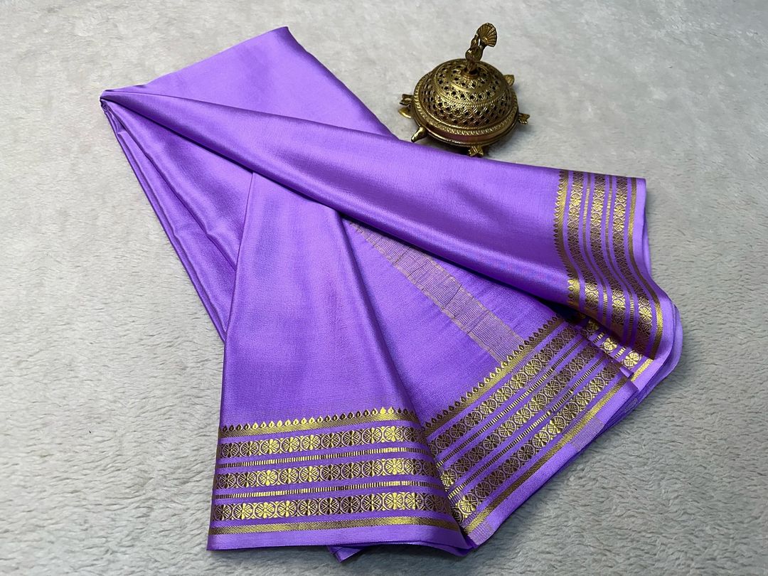 💖SEMI Mysore silk sarees💖