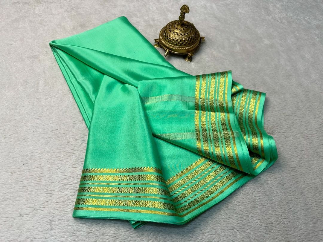 💖SEMI Mysore silk sarees💖