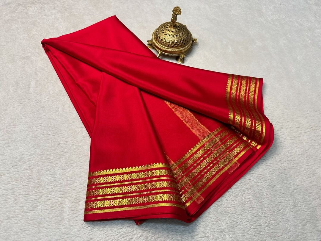 💖SEMI Mysore silk sarees💖