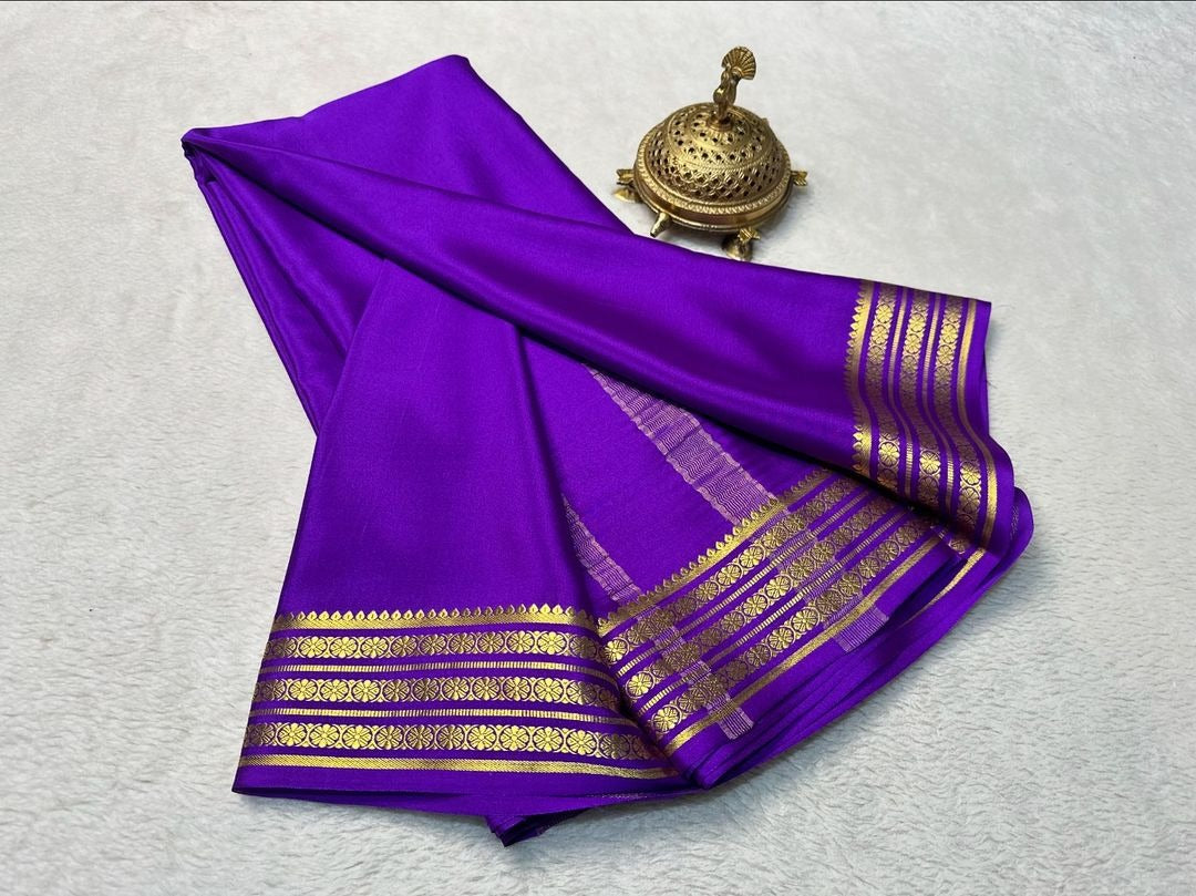 💖SEMI Mysore silk sarees💖