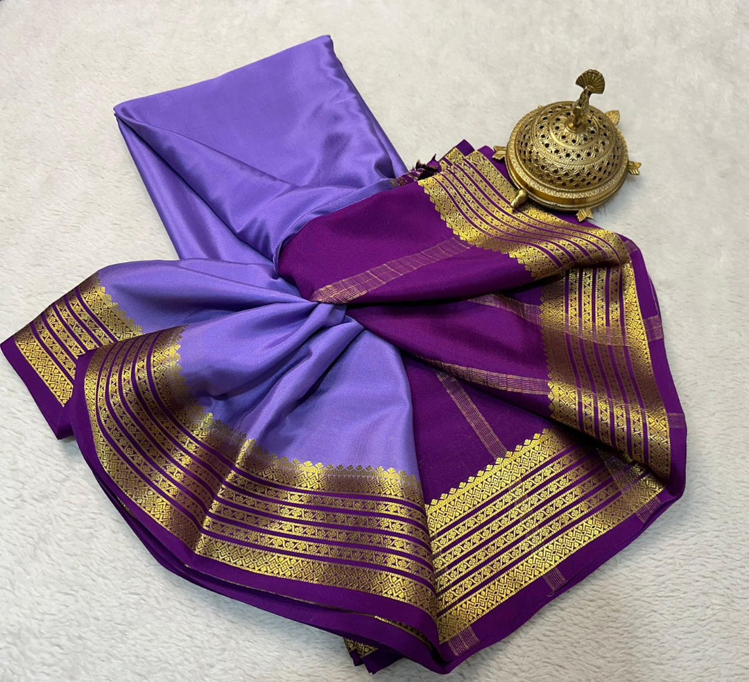 Pure Mysore silk saree