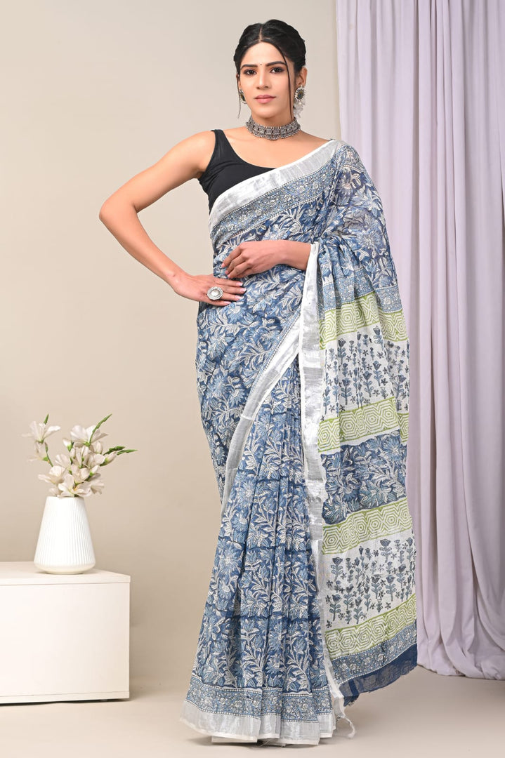 Classic Linen Sarees: Always in Style