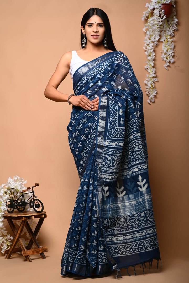 Everyday Beauty with Pure Linen Sarees