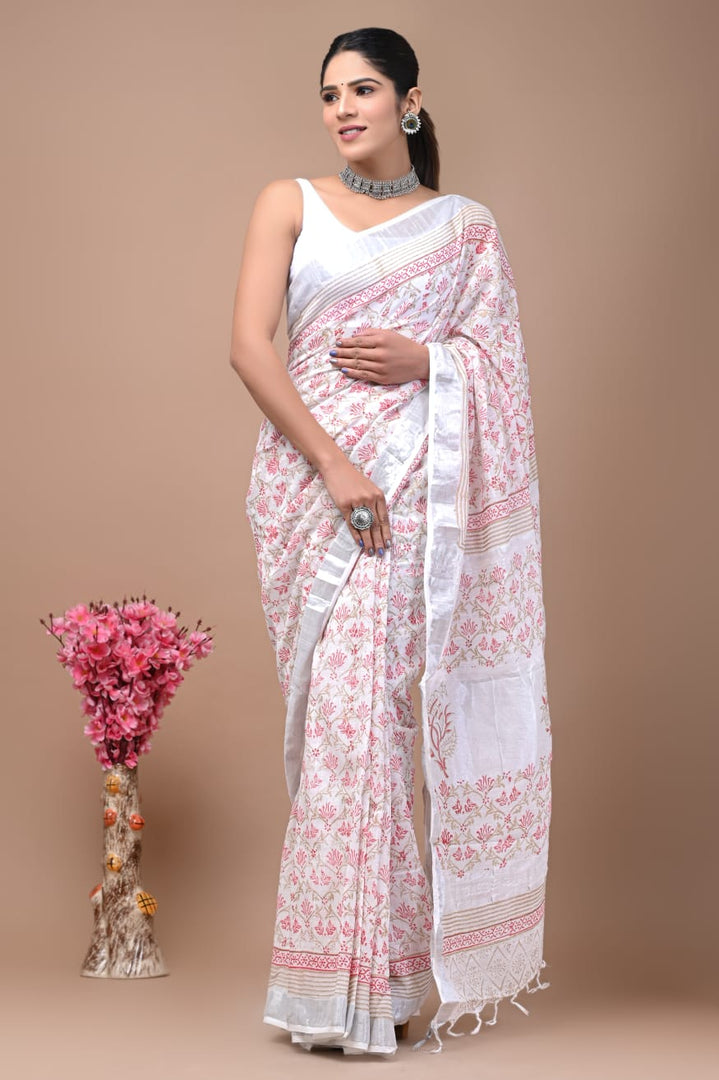 Linen Sarees: Comfort Meets Class