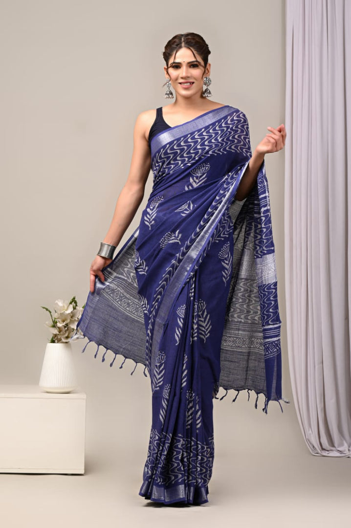 Linen Sarees: Classic Looks, Modern Comfort