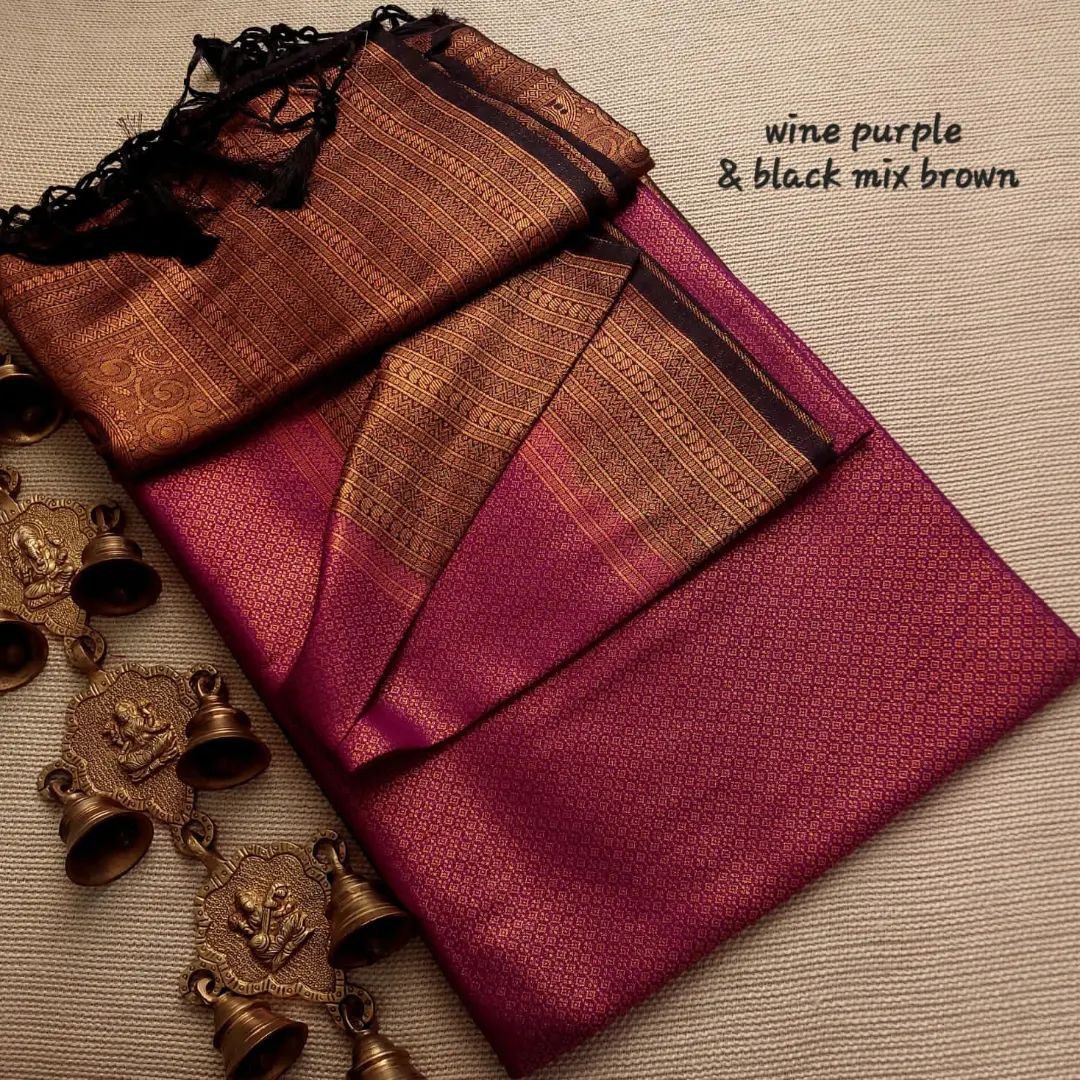 ✩ ꧁Twiffy Kubera Silk Saree ꧂✩