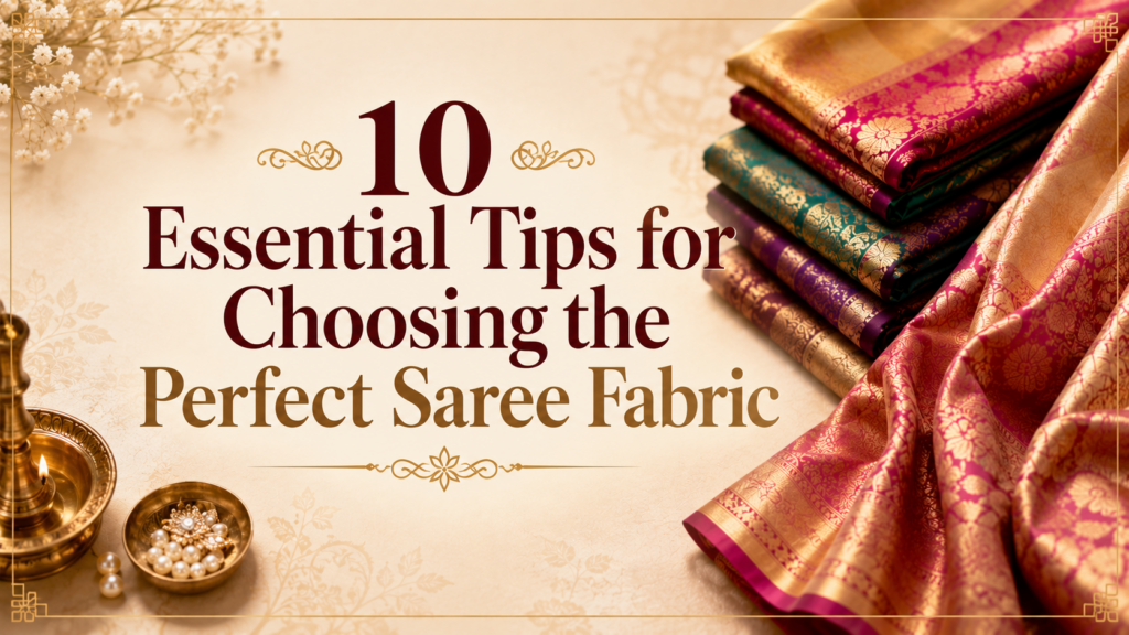 10 Essential Tips for Choosing the Perfect Saree Fabric