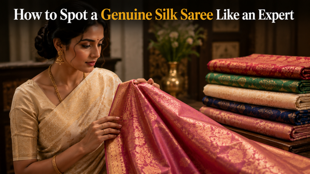 Identifying Authentic Silk Sarees