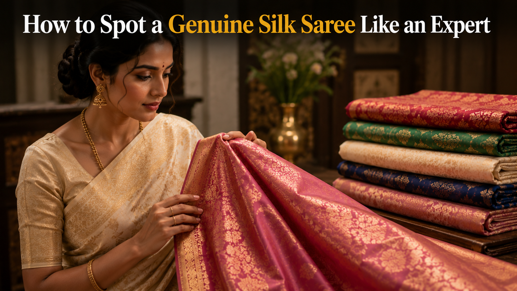 Identifying Authentic Silk Sarees