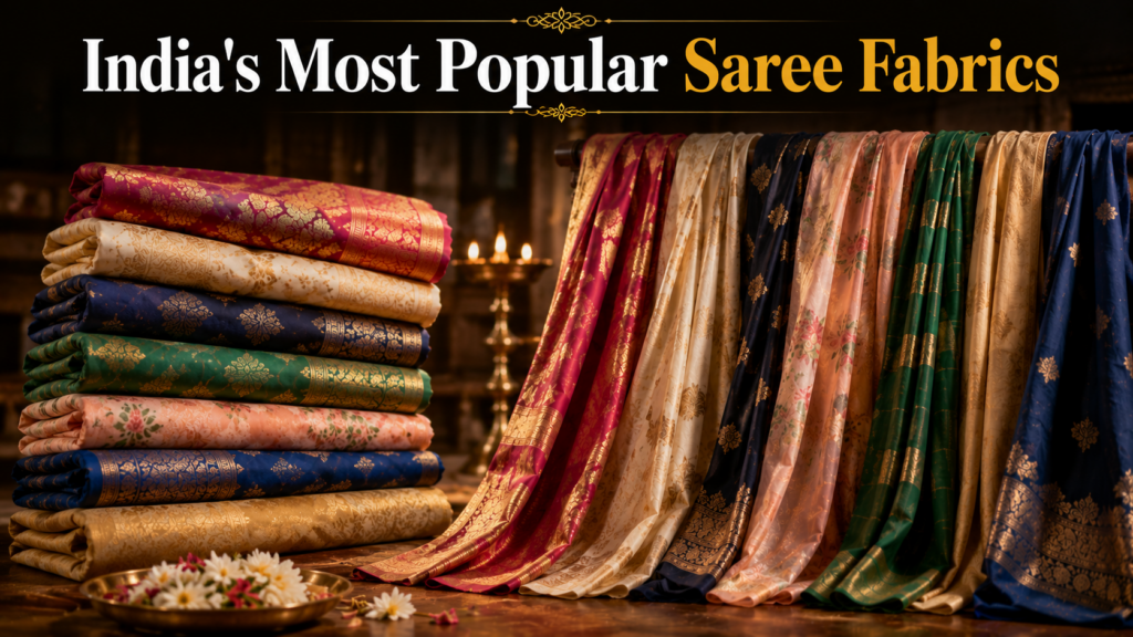 India's Most Popular Saree Fabrics