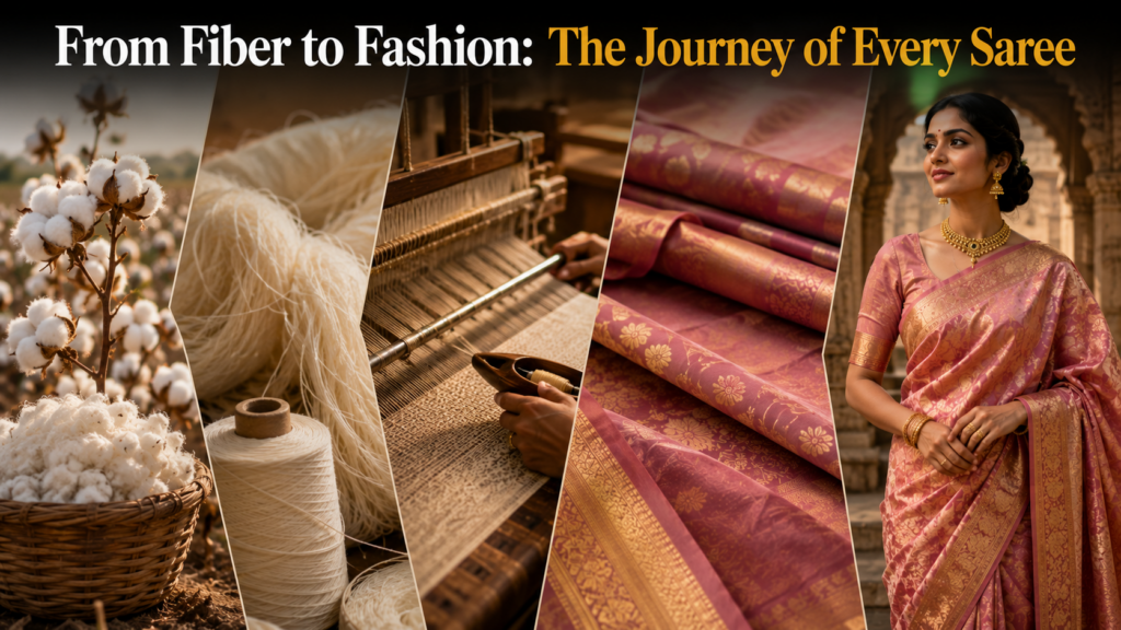The Journey of a Saree: Understanding Every Step of Production