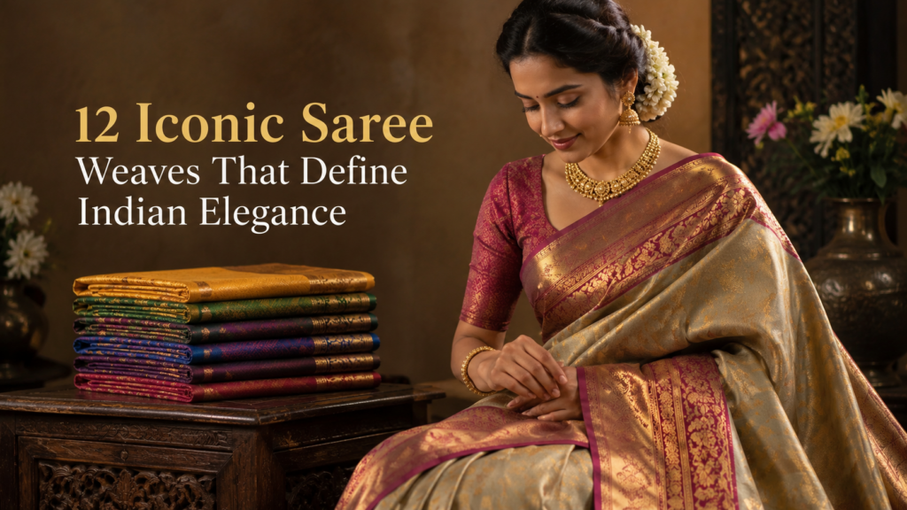 Popular Saree Weaves Every Woman Should Know