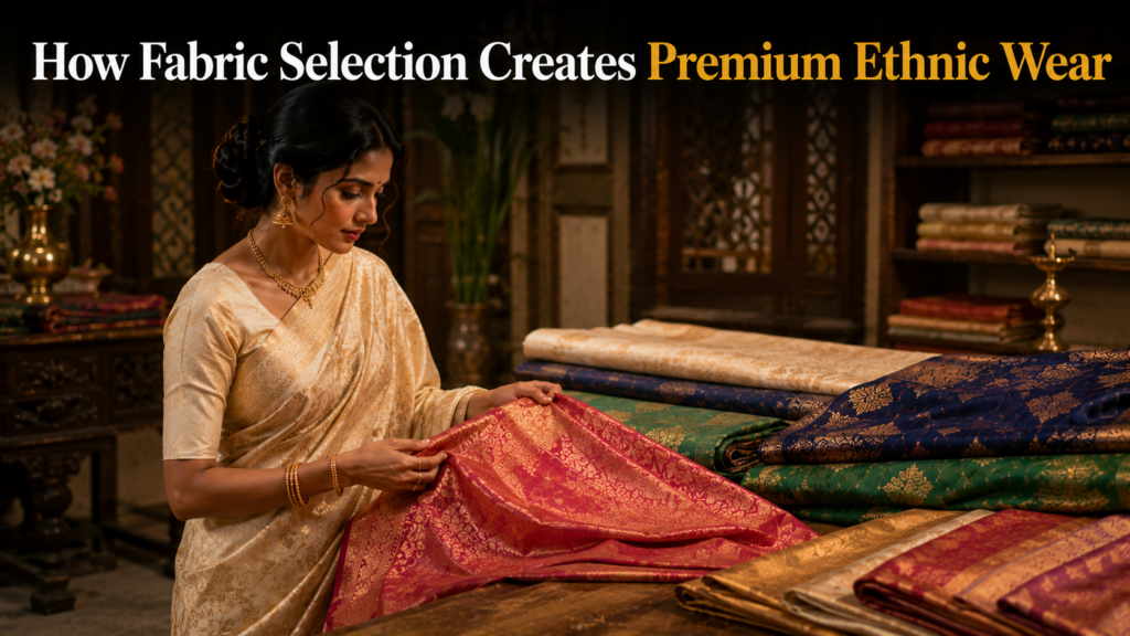 Role of Fabric Selection in Creating Premium Ethnic Wear