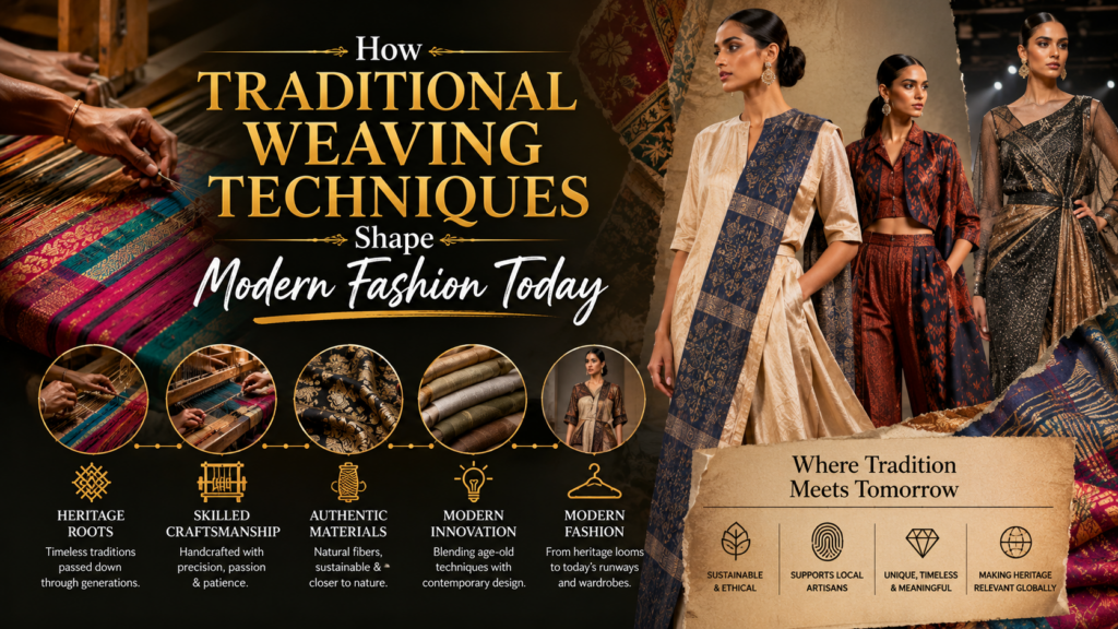 How Traditional Weaving Techniques Shape Modern Fashion Today