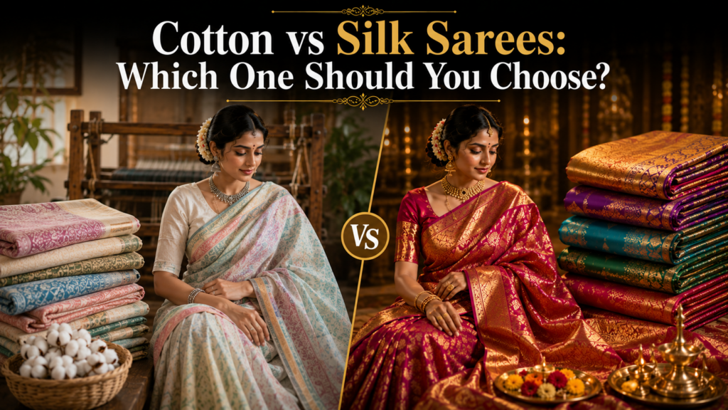 Cotton vs Silk Sarees Comparison Guide