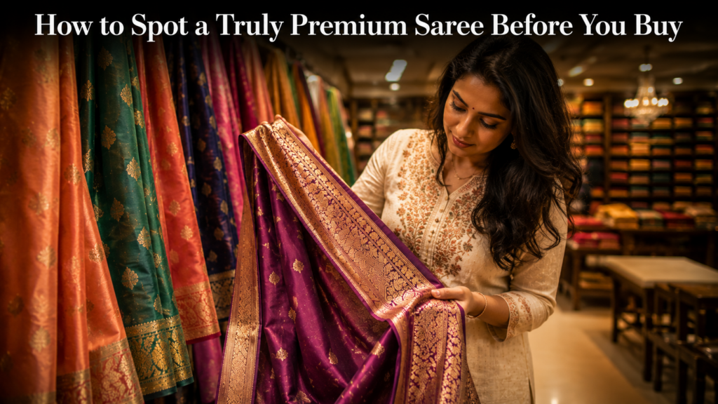 Evaluate Saree Quality Before Making a Purchase