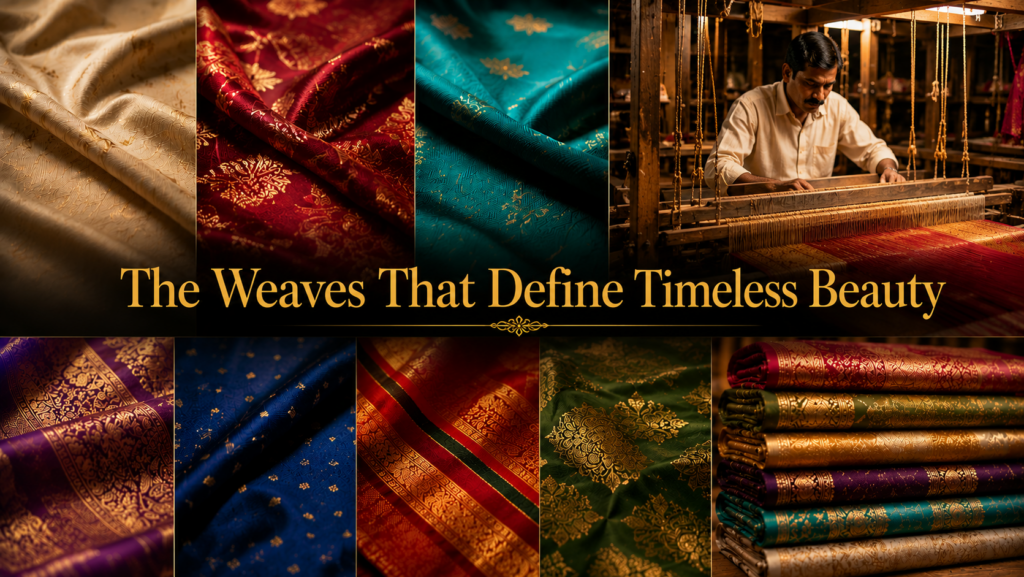 Fabric Weaves Impact on Saree Appearance