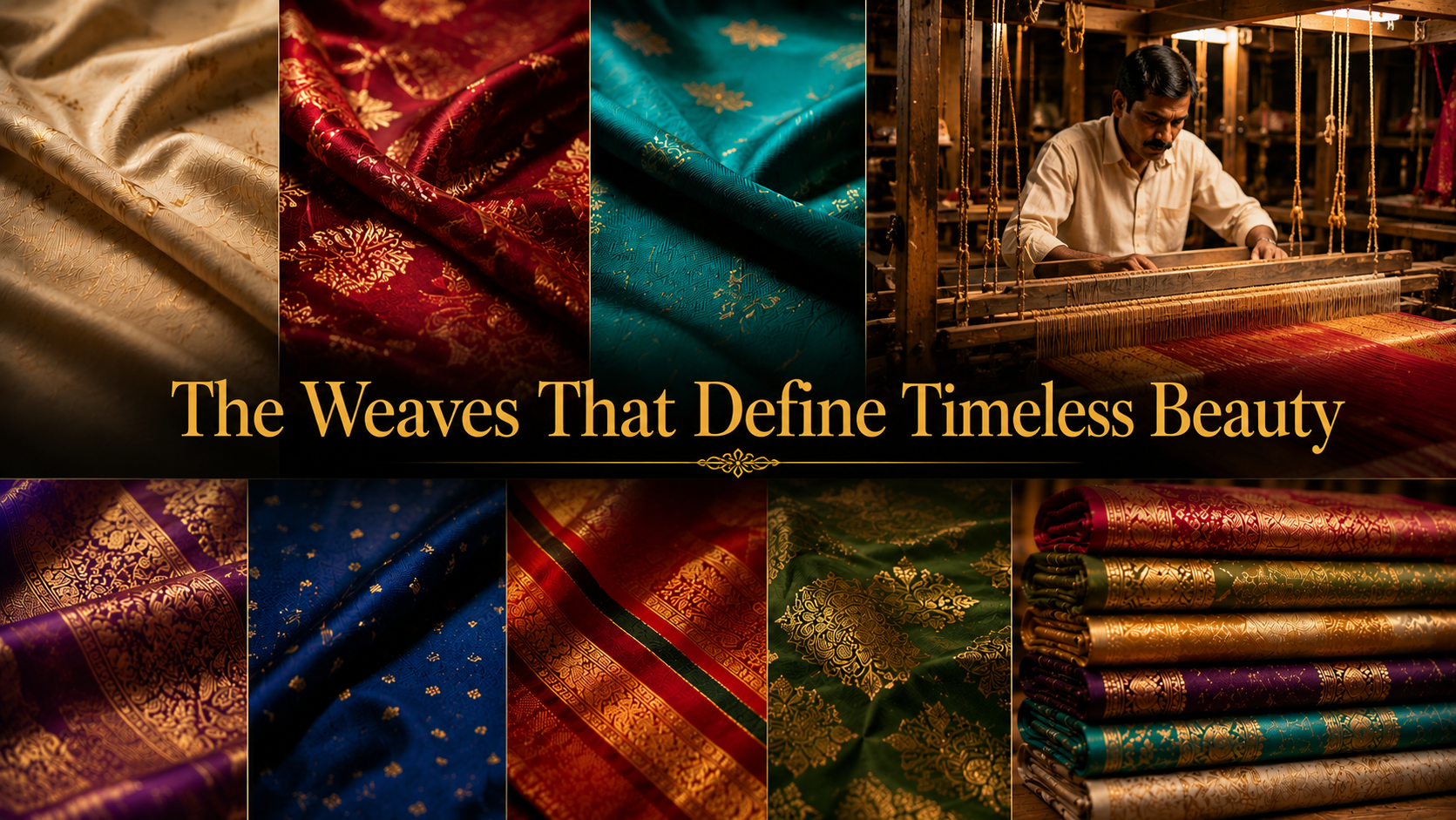 Fabric Weaves Impact on Saree Appearance