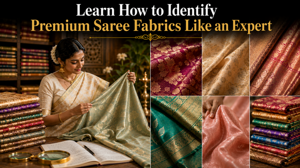 How to Identify High-Quality Saree Fabrics Before Buying