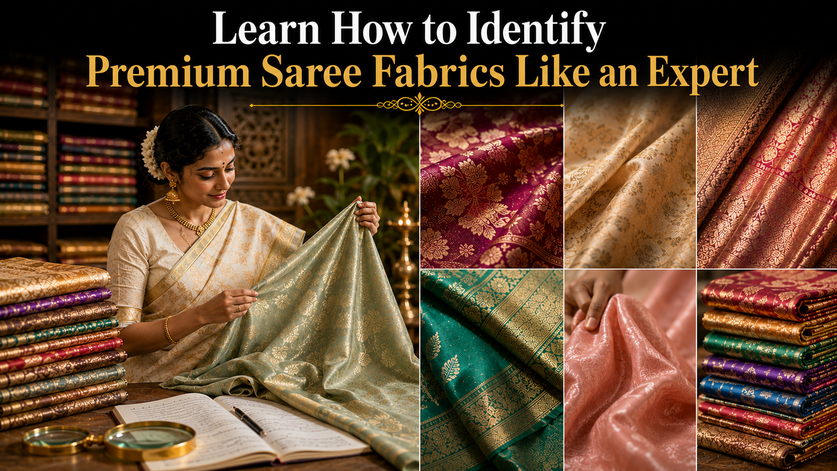 How to Identify High-Quality Saree Fabrics Before Buying
