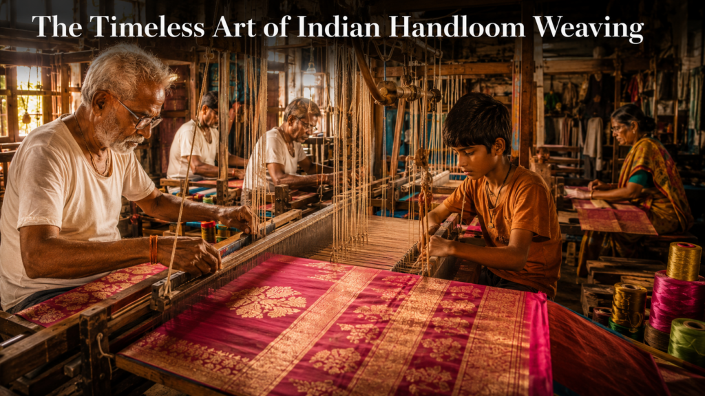 Indian Weavers Preserve Centuries-Old Textile Traditions