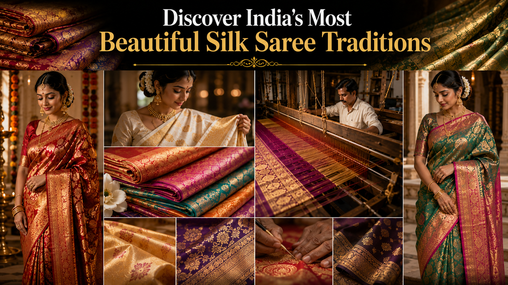 Types of Silk Sarees in India
