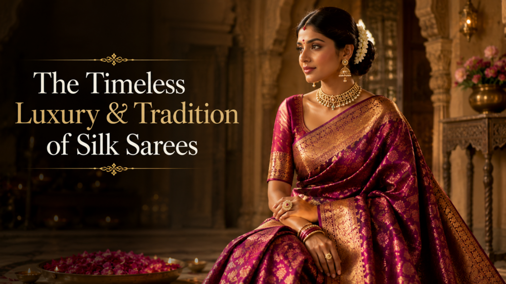 Why Silk Sarees Continue to Be a Symbol of Luxury and Tradition