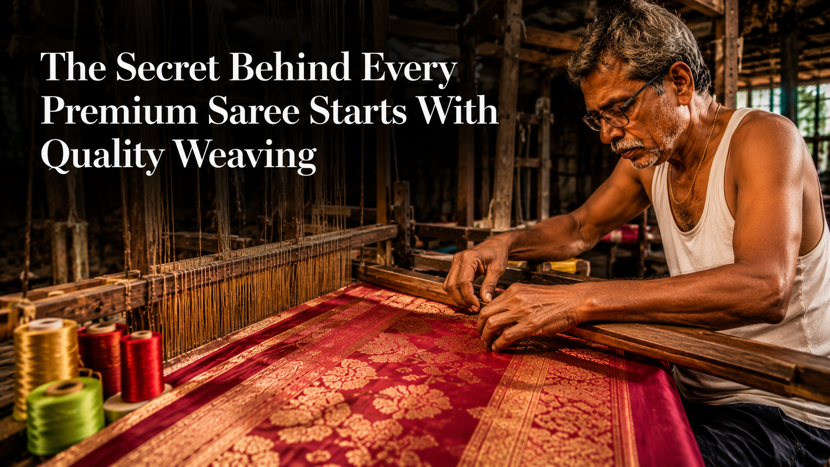 Why Weaving Quality Matters in Premium Sarees